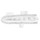 Lumini de zi LED OE RENAULT pentru GRAND SCENIC III Ph II, GRAND SCENIC III Ph III, SCENIC III Ph II, SCENIC III Ph III 01.12-12.16