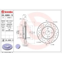 Disc frana BREMBO