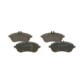 Set placute frana fata BOSCH pentru MERCEDES C (C204), C T-MODEL (S204), C (W204), E (A207), E (C207), E T-MODEL (S212), E (W212), SLC (R172), SLK (R172)