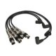 Set cablaj aprinder NGK VW aprindere Wire Kit Fox 1.4 04 4 fire negru 36 cm 42 cm 56 cm 66 cm compatibil SEAT