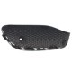 Grila ventilatie bara protectie fata dreapta R cu gauri pentru senzorii de parcare plastic negru LUXURY pentru MERCEDES E-KLASA C238 W213