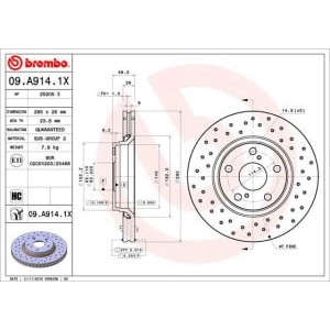Disc frana BREMBO