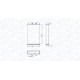 Schimbator caldura incalzire habitaclu MAGNETI MARELLI pentru CITROEN JUMPER I FIAT DUCATO PEUGEOT BOXER 1.9D-2.8D 194mm x 299mm x 42mm