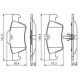 Set placute frana spate BOSCH pentru MERCEDES CLS (C218), CLS (C219), CLS SHOOTING BRAKE (X218), E T-MODEL (S211), E (W211)