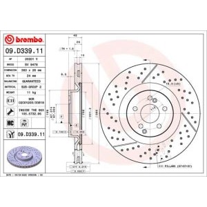 Disc frana BREMBO