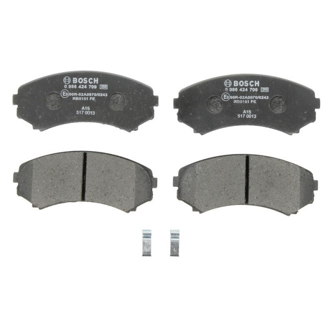 Set placute frana,frana disc BOSCH