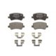 Set placute frana spate BOSCH pentru VOLVO S60 II, S80 II, V60 I, V70 III, XC60 I, XC70 II; FORD GALAXY II, S-MAX, LAND ROVER FREELANDER 2