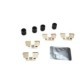 Set accesorii placute frana QUICK BRAKE pentru DACIA LOGAN, LOGAN MCV, SANDERO, RENAULT CLIO II, MEGANE, THALIA, TWINGO II 1.0ALK-2.0D