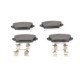 Set placute frana fata BOSCH pentru HONDA ACCORD VI, NISSAN PRIMERA 1.8-2.3, inaltime 59.0 mm, latime 131.9 mm, grosime 16.5 mm