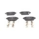Set placute frana fata BOSCH pentru HONDA ACCORD VI, NISSAN PRIMERA 1.8-2.3, inaltime 59.0 mm, latime 131.9 mm, grosime 16.5 mm