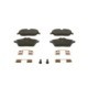 Set placute frana fata BOSCH pentru BMW 1 (E81, E82, E87, E88), 2 (F45), MINI (F55, F56, F57, R56, R57, R58, R59), CLUBMAN (F54)