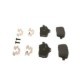Set placute frana fata BOSCH pentru BMW 1 (E81, E82, E87, E88), 2 (F45), MINI (F55, F56, F57, R56, R57, R58, R59), CLUBMAN (F54)