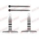 Set accesorii placute frana spate QUICK BRAKE pentru MERCEDES C (CL203), C T-MODEL (S203), C (W203), CLC (CL203), CLK (A208), CLK (A209), CLK (C208), CLK (C209), SLK (R171), SLK (R172)