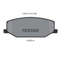 Set placute frana,frana disc TEXTAR