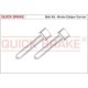 Surub etrier QUICK BRAKE M12x1,5x77 pentru disc frana spate 2 bucati SKODA OCTAVIA II SUPERB II VW GOLF PLUS GOLF V GOLF VI