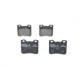 Set placute frana fata BOSCH pentru CITROEN AX, SAXO; PEUGEOT 106 I, 106 I/HATCHBACK, 106 II, 106 II/HATCHBACK 1.0-Electric