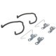 Set accesorii saboti frana parcare QUICK BRAKE LUCAS pentru VOLVO 740 760 780 940 940 II 960 960 II S70 S90 I 2.0-2.9 08.81-11.00