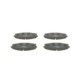 Set placute frana fata BOSCH pentru NISSAN 280ZX,ZXT,CABSTAR,PATROL GR IV,PATROL III/1,PATROL III/2,URVAN 2.0-4.0 53.3x131.4x16.5 mm