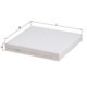 Filtru aer habitaclu KNECHT pentru CHRYSLER TOWN & COUNTRY, VOYAGER V; INFINITI FX, G, M, M45, Q50; LANCIA VOYAGER; NISSAN ALMERA II, GT-R, PATROL VI, PRIMERA 1.5-5.6