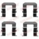 Set accesorii placute frana Spate QUICK BRAKE pentru CHEVROLET CAPTIVA, HYUNDAI TERRACAN, OPEL ANTARA A 2.0D-3.5 11.01-