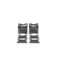 Set placute frana spate BOSCH pentru MERCEDES V (638/2), VITO (W638), AUDI 80 B2, PEUGEOT 406, 607 1.8-2.8 02.86-08.05