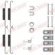 Set accesorii saboti frana parcare AKEBONO HONDA CR-V II III IV 1.6D-2.4 09.01-