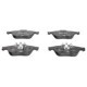 Set placute frana fata ATE pentru RENAULT GRAND SCENIC II, SCENIC II 1.4-2.0D 06.03-12.09, dimensiuni 70.8mm x 156.3mm x 18.3mm