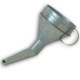 Funnel diagonal metal 172 mm diametru 33 mm lungime culoare gri aplicatii: lichid de răcire, motorină, ulei de motor, combustibil, benzină