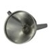 Funnel diagonal metal 172 mm diametru 33 mm lungime culoare gri aplicatii: lichid de răcire, motorină, ulei de motor, combustibil, benzină