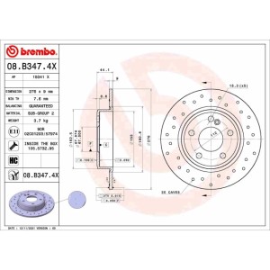 Disc frana BREMBO