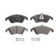 Set placute frana disc ATE ceramica Fata pentru MERCEDES C (C204), C T-MODEL (S204), C (W204), CLS (C218), CLS SHOOTING BRAKE (X218) 80.8mm x 188.0mm x 19.0mm