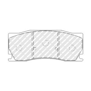 Set placute frana,frana disc FERODO