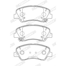 Set placute frana,frana disc FERODO