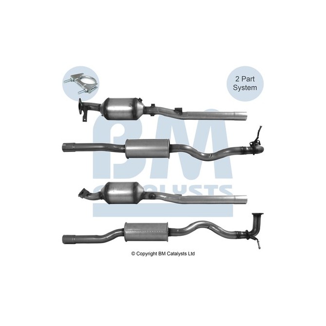 Filtru funingine/particule, sist.de esapament BM CATALYSTS