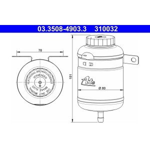 Vas de expansiune, lichid frana ATE