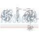 Ventilator radiator NISSENS pentru PEUGEOT 406 1.8-2.2 06.98-10.04, diametru exterior 365.0 mm, tensiune 12.0 V, 6 palete