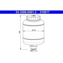 Vas de expansiune, lichid frana ATE