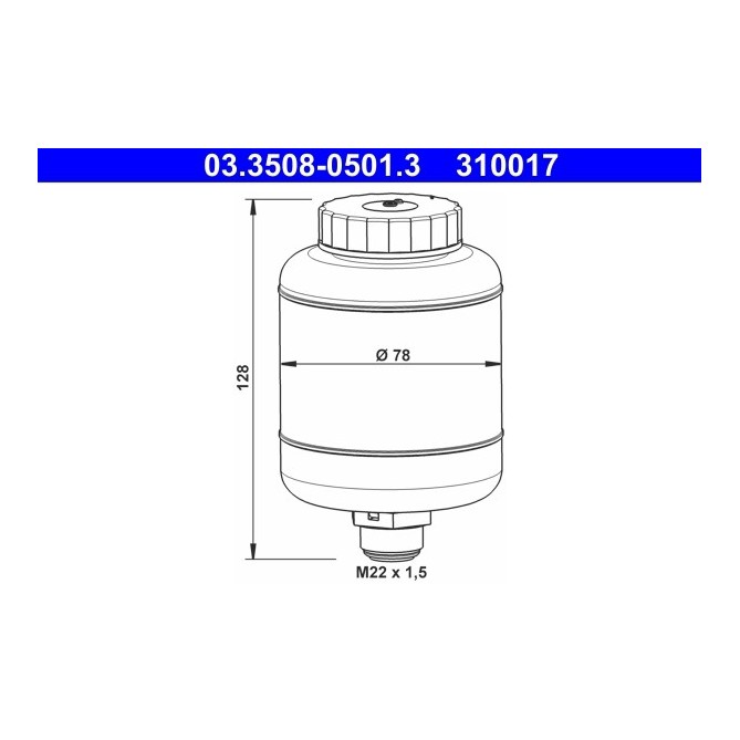 Vas de expansiune, lichid frana ATE