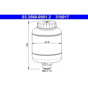 Vas de expansiune, lichid frana ATE