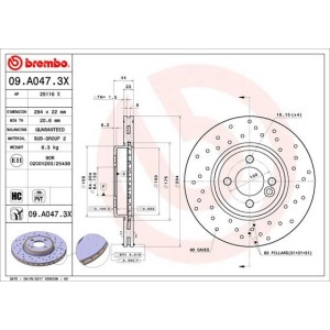 Disc frana BREMBO