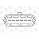 Bobina de inductie BORGWARNER (BERU) pentru Opel Agila, Astra H, Corsa C/D, Meriva 1.2 - 1.4 16V 09.00