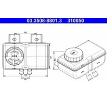 Vas de expansiune, lichid frana ATE