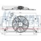 Ventilator radiator cu carcasa NISSENS pentru FORD FOCUS II, FOCUS II/KOMBI 1.6/1.6LPG/2.0D 07.04-09.12, diametru 386 mm, 12V