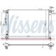 Radiator racire motor NISSENS pentru HYUNDAI SANTA FE IV, SANTA FÉ II, SANTA FÉ III 2.4, dimensiuni 480 mm x 670 mm x 14 mm