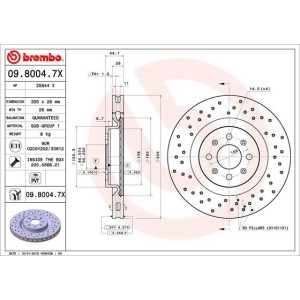 Disc frana BREMBO
