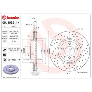 Disc frana BREMBO