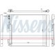Condensator climatizare NISSENS A/C cu uscător pentru NISSAN NV200, NV200 / EVALIA 1.5D 02.10, dimensiuni 445 mm x 529 mm x 16 mm