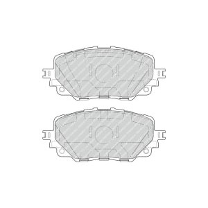 Set placute frana,frana disc FERODO
