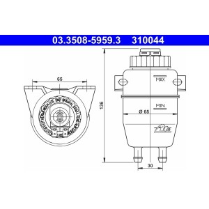 Vas de expansiune, lichid frana ATE