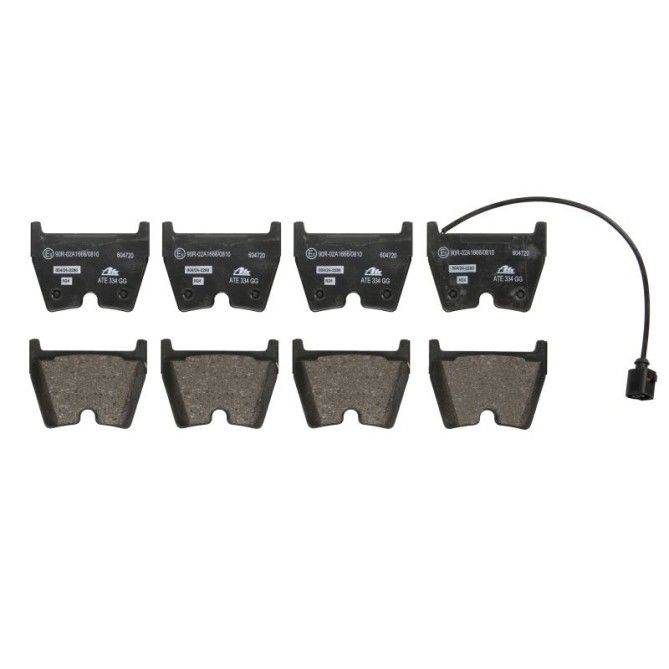 Set placute frana,frana disc ATE